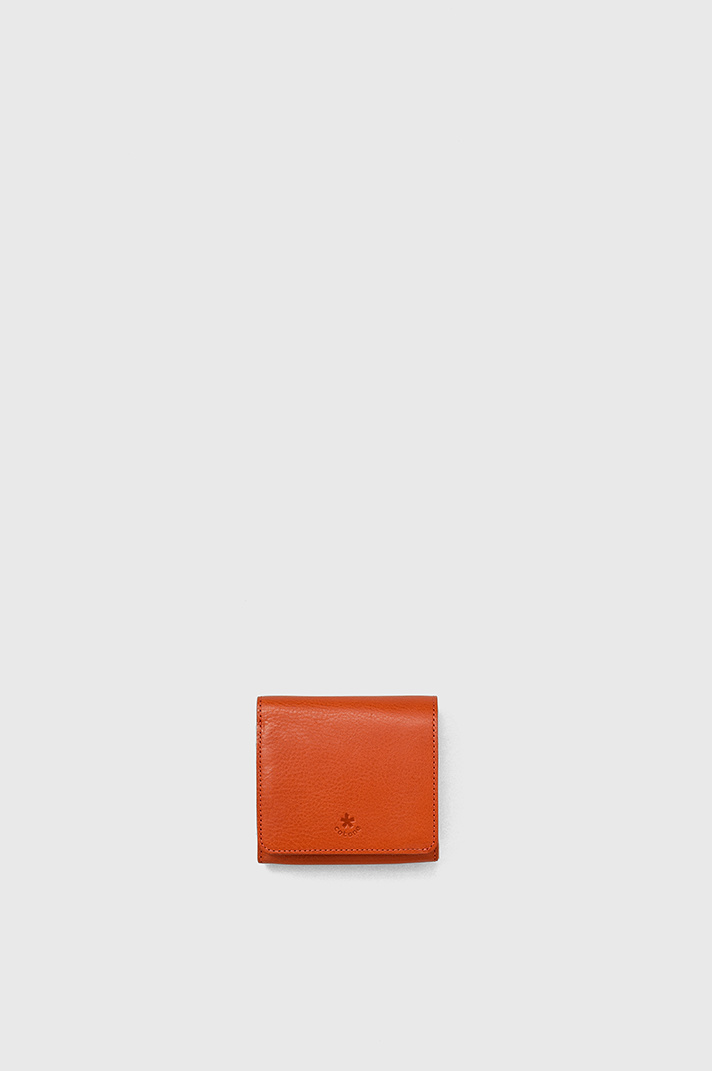 ファミリー 折財布 オレンジ